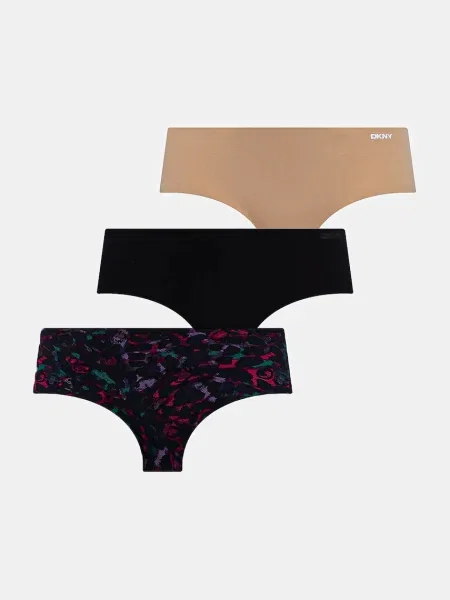 Бикини Dkny 3 чифта тъмносиньо бежово