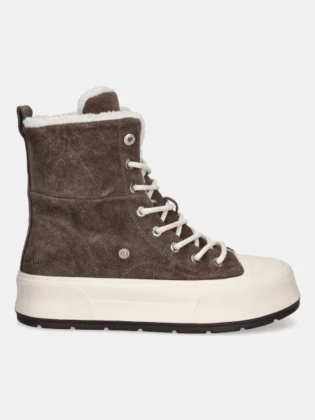 Замшевые кеды Goe коричневые