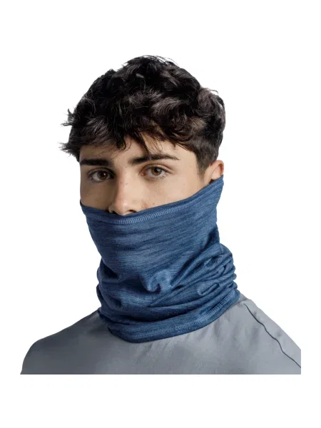 Merino gyapjú sál Buff kék