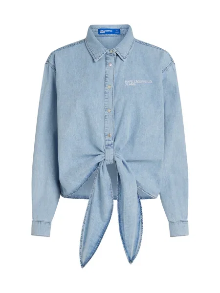 KARL LAGERFELD JEANS Blúz világoskék