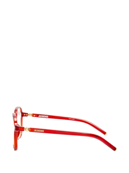 Ochelari de soare Jacquemus roșu