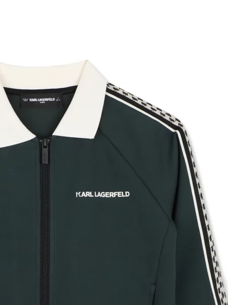 Gyerek bomberdzseki Karl Lagerfeld zöld