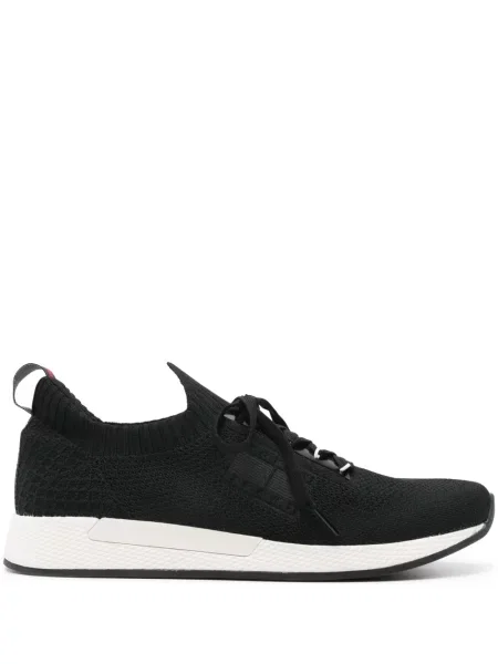 Sneakerși Tommy Jeans tricotate negru
