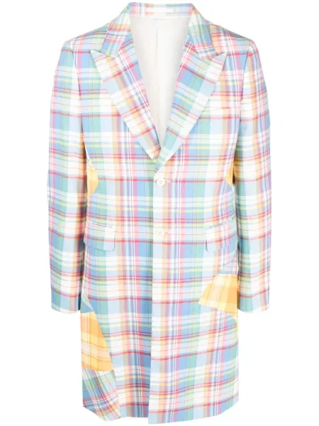 Kaput Comme Des Garçons Homme Plus karirani plava