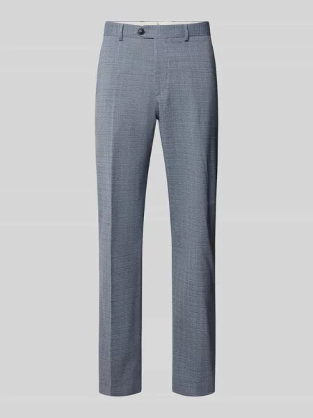 Spodnie garniturowe o kroju regular fit z mieszanki wełny model DUKE' Selected Homme