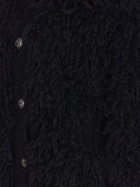 Πλεκτή ζακέτα Moncler Grenoble μαύρο