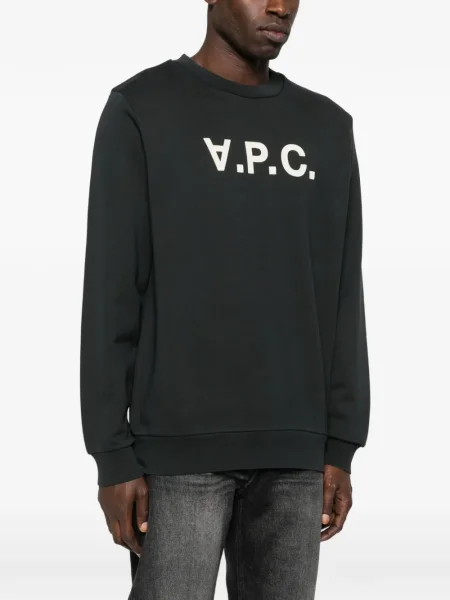 Hanorac crewneck A.p.c. negru