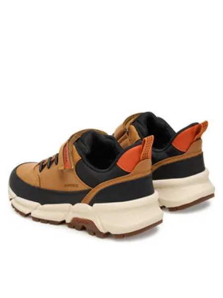 Sneakersy Geox J Flexyper Plus D Světle hnědá