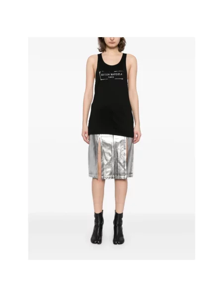 Top Maison Margiela biznesowy czarny