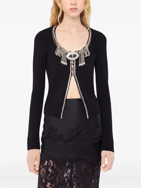 Cardigan Rabanne negru