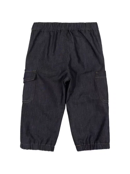 Spodnie dziecięce Moncler Enfant niebieskie