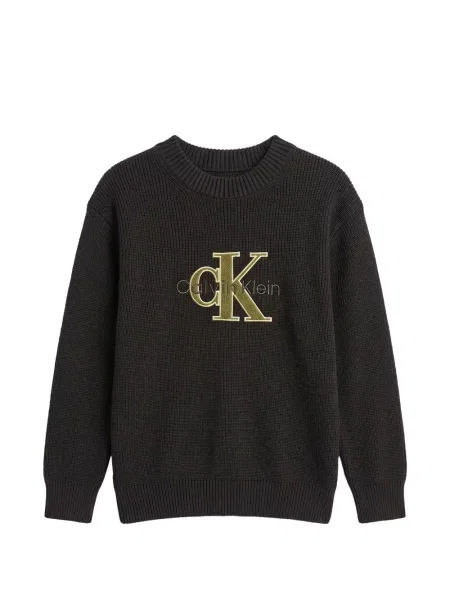 Sweter dziecięcy Calvin Klein czarny