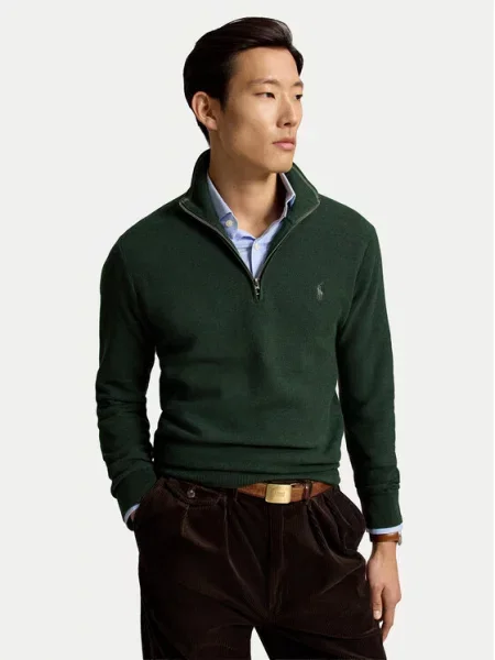 Polo Ralph Lauren Пуловер Тъмнозелен