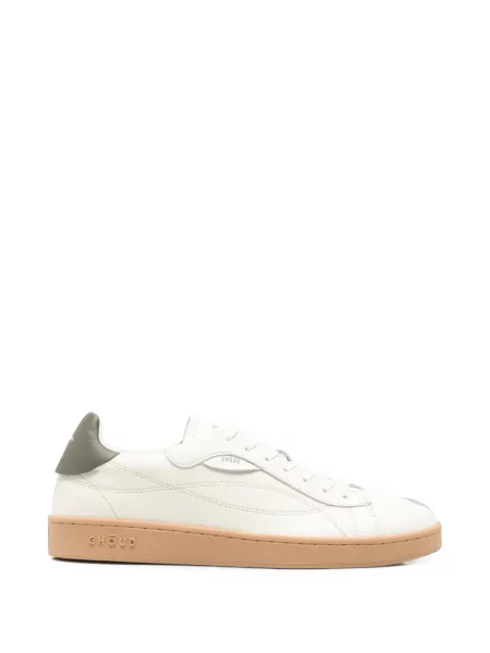 Sneakerși Ghōud cu imagine alb