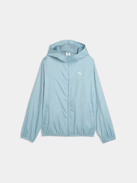 Вітровка PUMA Ess Regular Windbreaker комбінований верх синій