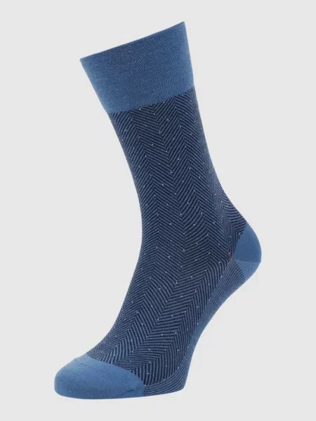 Skarpety z mieszanki wełny merino model ‘Sensitive Herringbone’ Falke