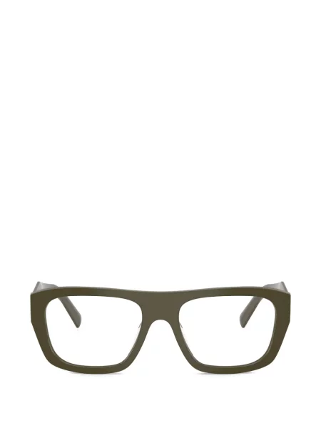 Sluneční brýle Prada Eyewear s autogramem zelené