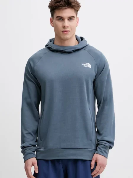 The North Face μπλούζα με κουκούλα Ανδρική Reaxion μπλε