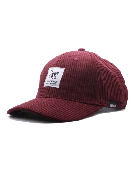 Surf Monkey Șapcă sport burgundy roșu