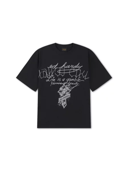 Ed Hardy Tricou negru