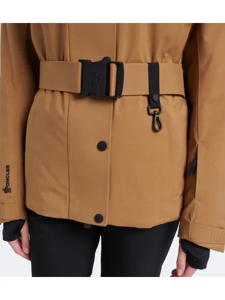 Opasaný lyžiarska bunda Moncler Grenoble béžová