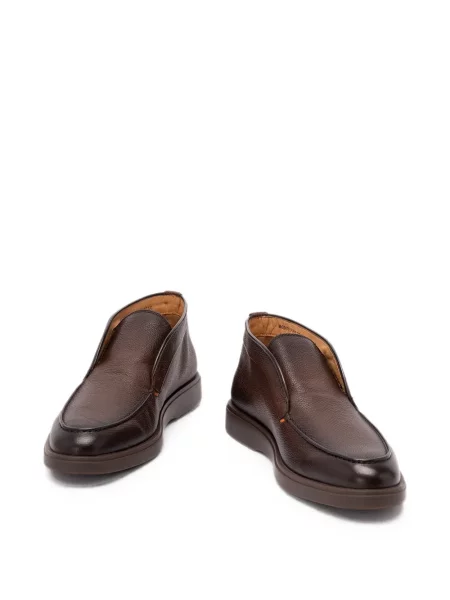 Botine Santoni din piele maro