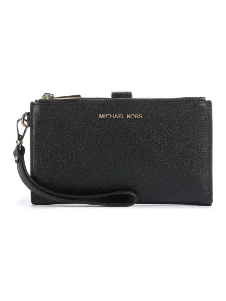 Portfel ze skóry naturalnej model ‘Jet Set’ Michael Michael Kors czarny