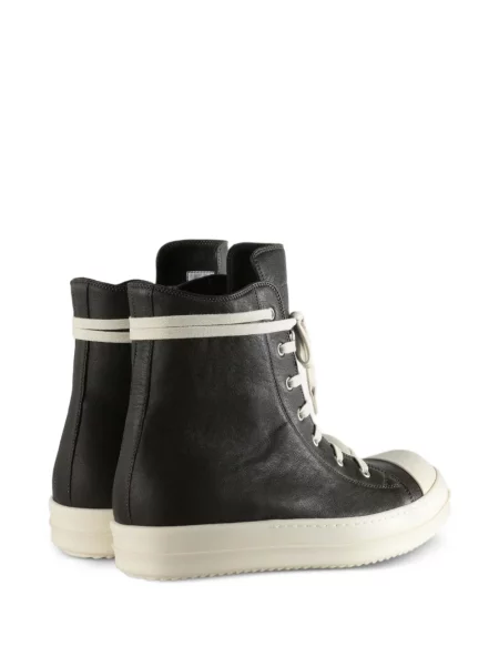 Sneakerși Rick Owens din piele negru
