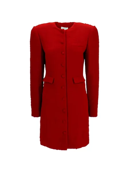 Bouclé rochie mini Magda Butrym roșu