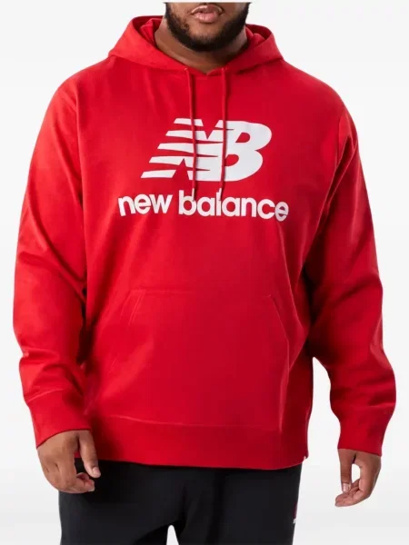 Hanorac New Balance cu autograf roșu