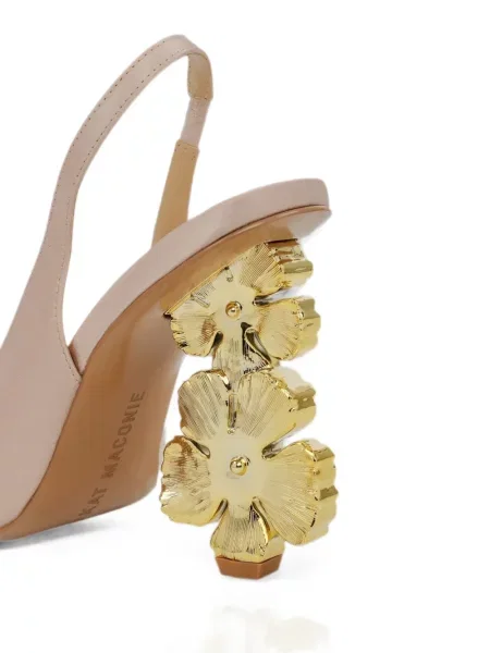Papuci tip mules Kat Maconie cu model floral