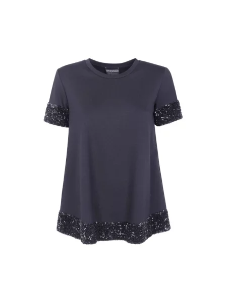 Koszulka Emporio Armani czarna
