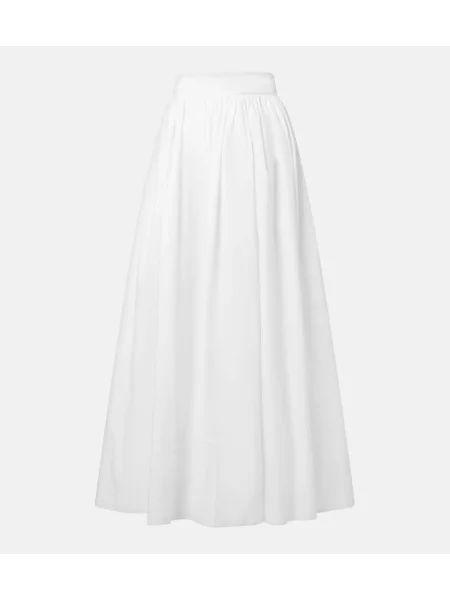 Maksi spódnica maxi Adriana Degreas biała
