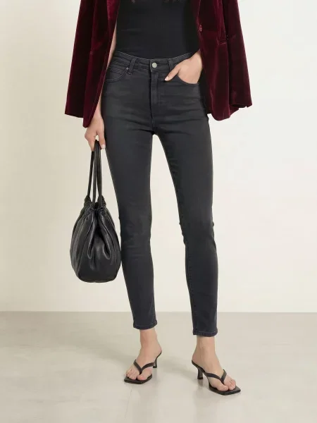 Rich & Royal Skinny Džíny denim black černé