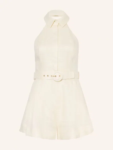 Zimmermann Lniany Kombinezon Awaken beige beżowy