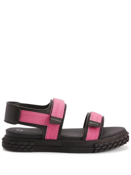 Sandale Giuseppe Zanotti fără toc negru