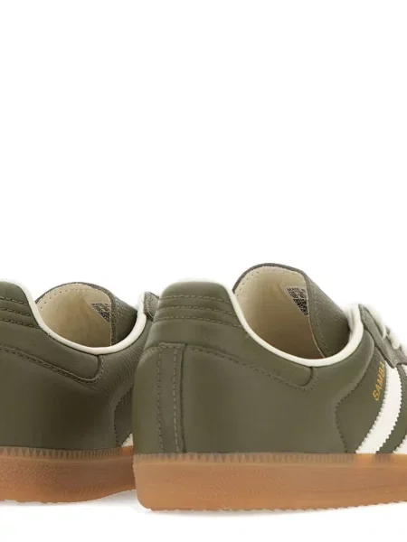 Βελούδινα sneakers Adidas Samba γκρι