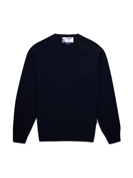 Sweter Sebago wełniany niebieski