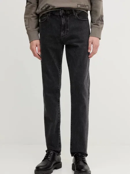 Дънки Armani Exchange мъжки сиво