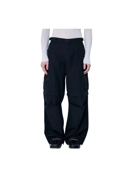 Spodnie cargo 032c czarne