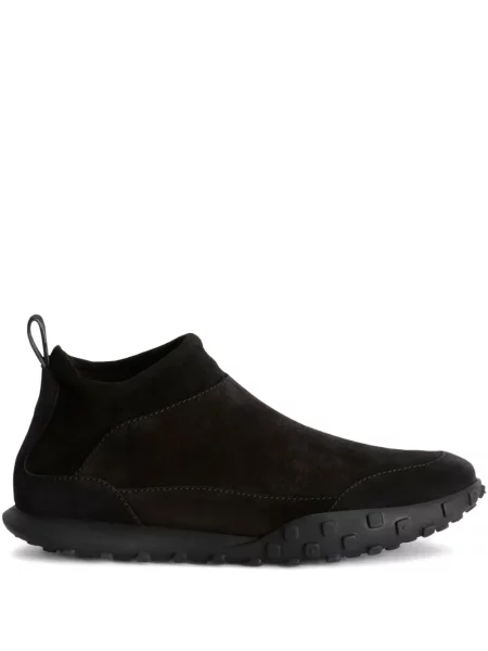 Sneakerși Jil Sander slip-on negru