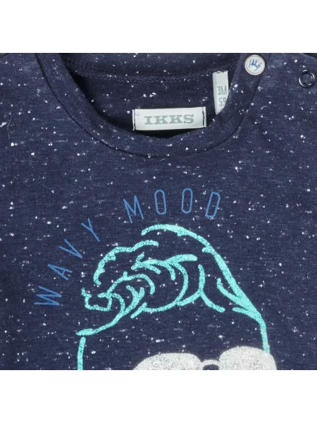 Tricou copii Ikks albastru