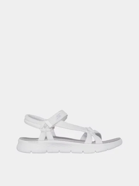 Сандалії Skechers GO WALK FLEX світло-сірий текстиль сірі