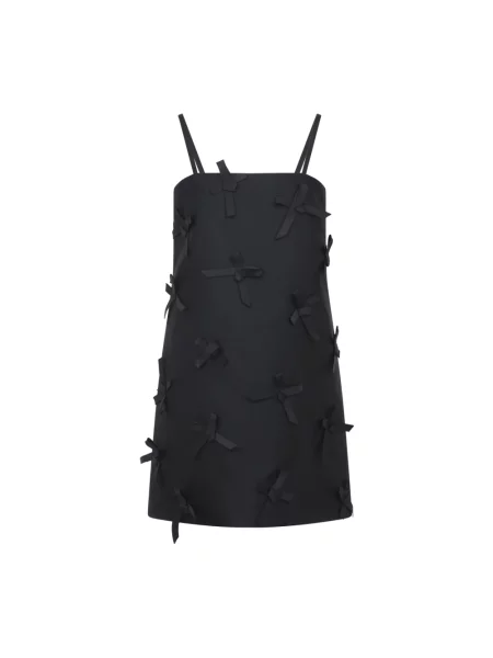 Mała mały sukienka mini Jil Sander elegancka czarna