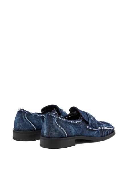 Loafers Diesel s oděrkami modré
