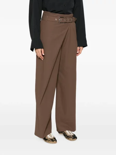 Cu centură pantaloni Loewe plic maro