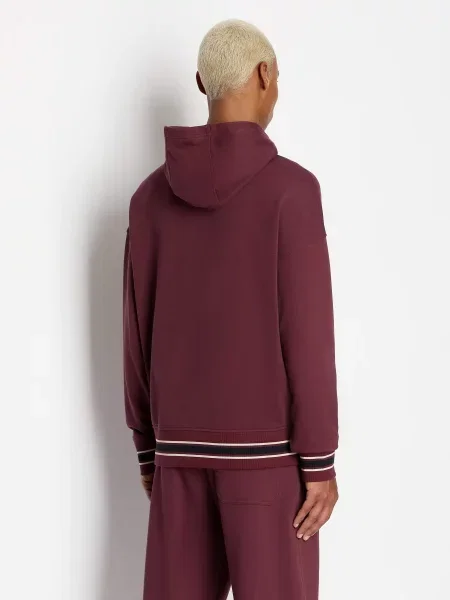 Худі Armani Exchange Campus бордовий