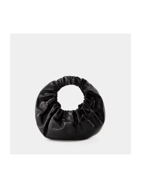 Top Alexander Wang skórzany czarny