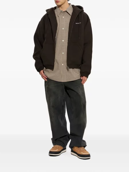 Hanorac cu glugă Carhartt Wip maro