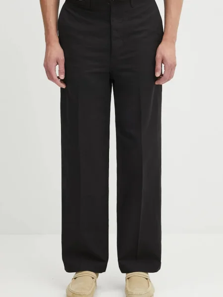 Visvim pantaloni de ex wide chino pants negru